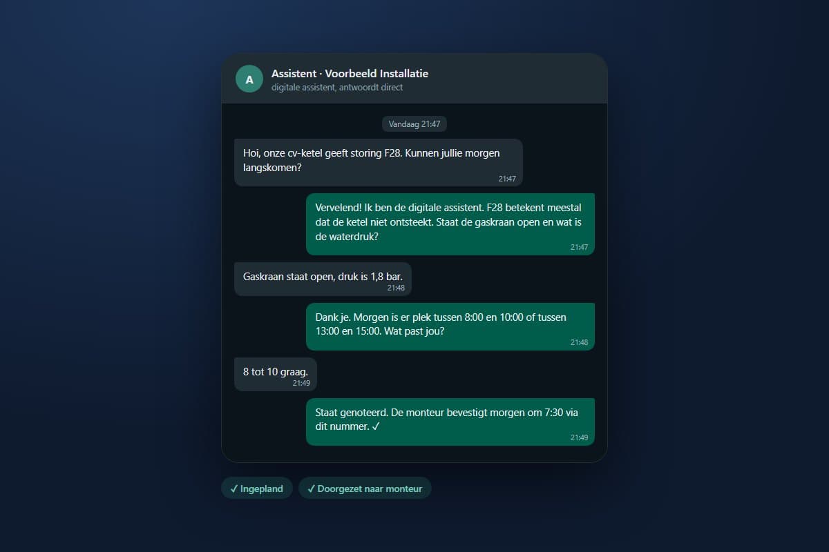AI-chatbot laten maken